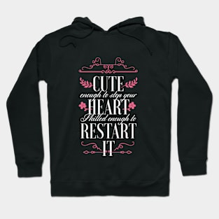 Nurse cute and funny Hoodie